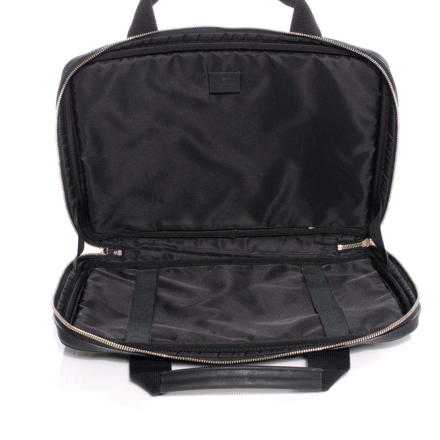 Rubber Guccissima Medium Computer Case Black