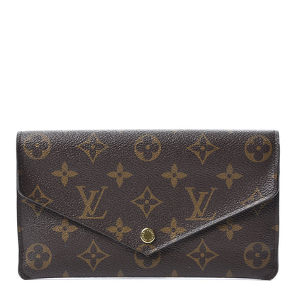 Louis Vuitton Monogram Jeanne Wallet Rose Ballerine 1 of 9