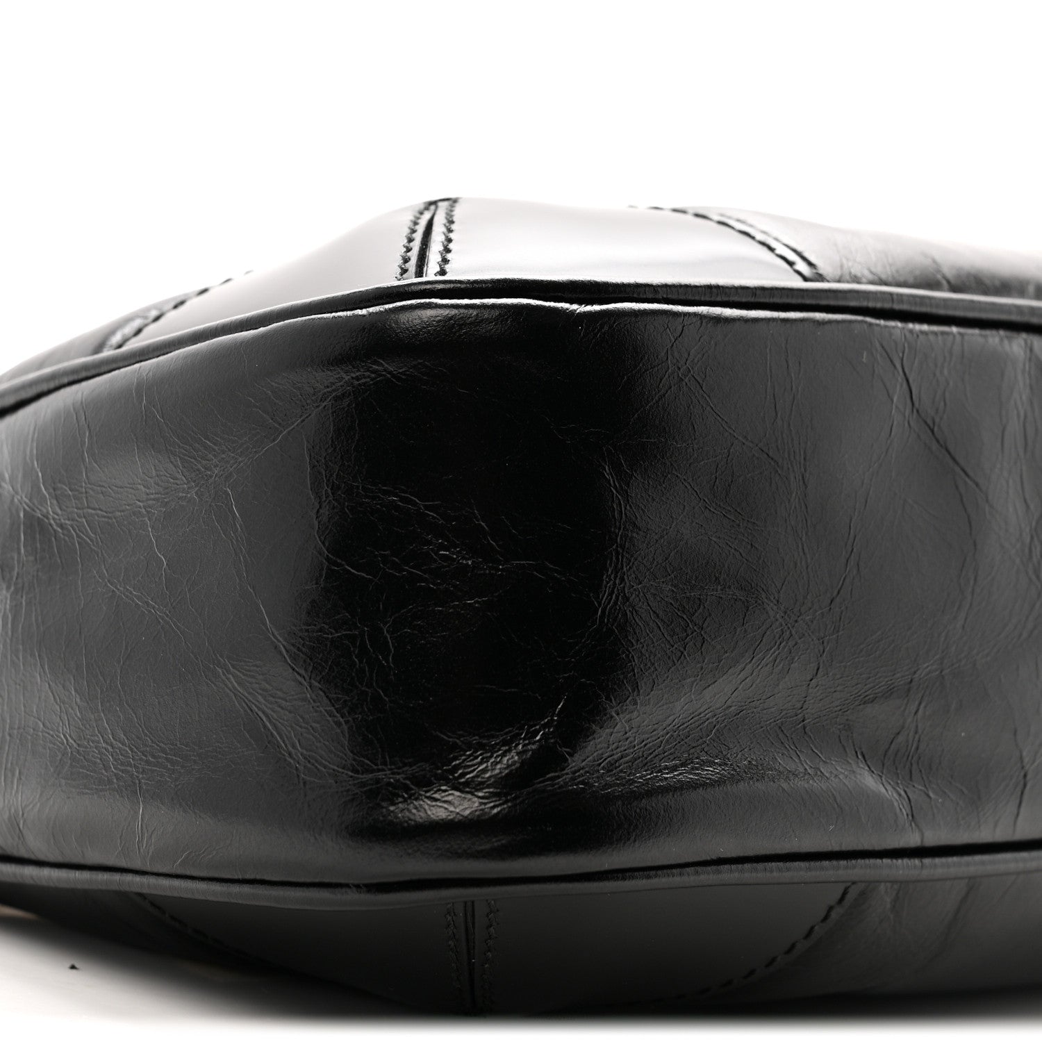 Prada Soft Lux Calfskin Re-Edition 2005 Shoulder Bag Black 9 of 11