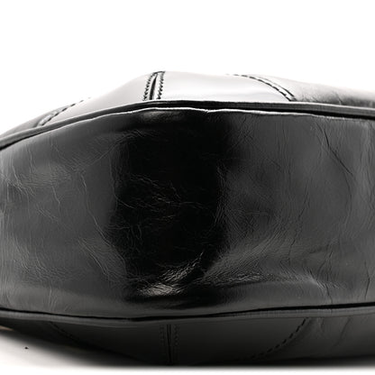 Prada Soft Lux Calfskin Re-Edition 2005 Shoulder Bag Black 9 of 11
