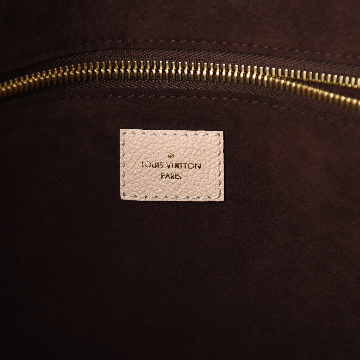 Louis Vuitton Empreinte Monogram Giant Neverfull MM Cream 5 of 9