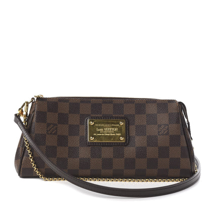 Louis Vuitton Damier Ebene Eva Clutch 1 of 11