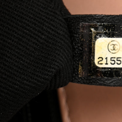 Chanel Glazed Calfskin Quilted Small CC Delivery Tote Light Pink 7 of 12