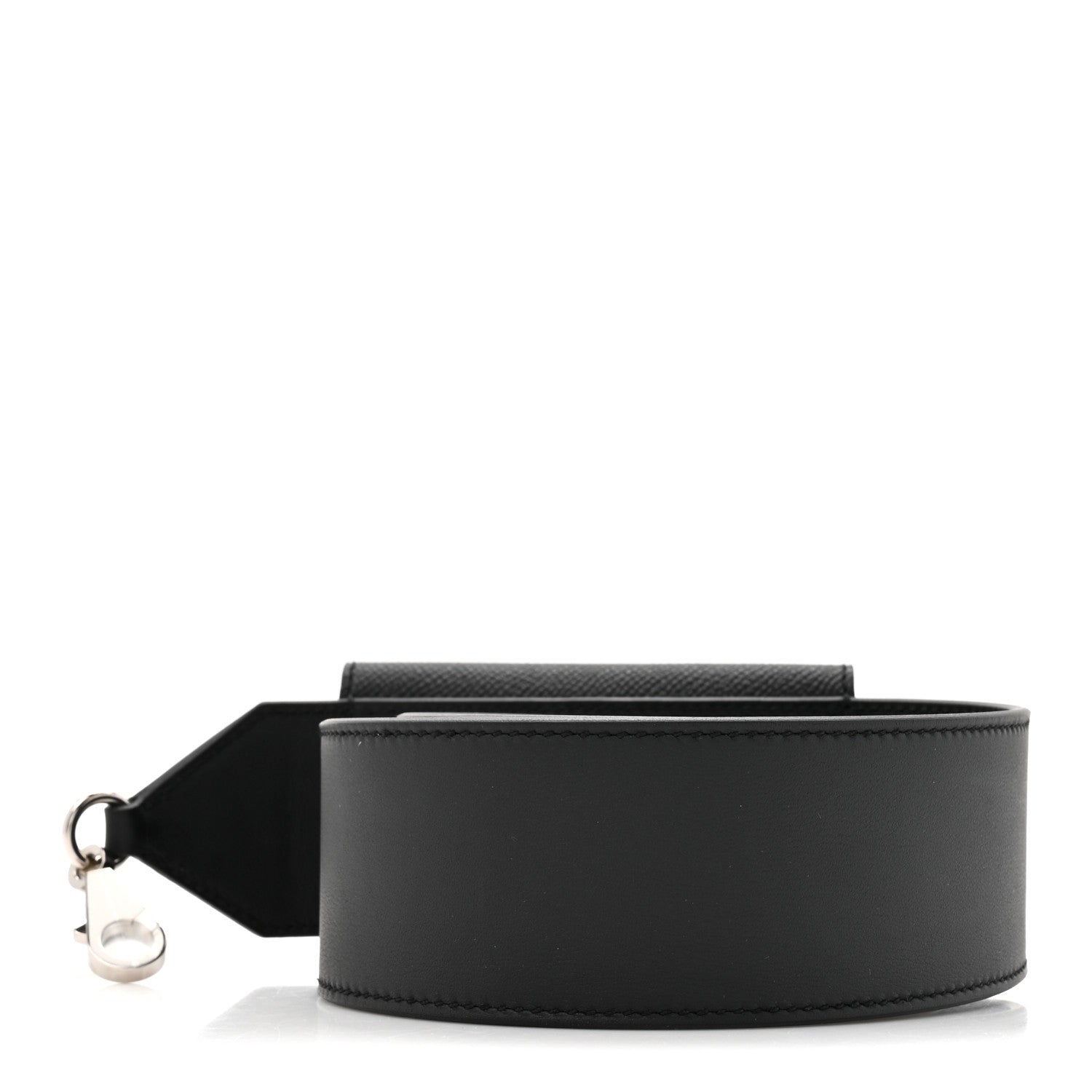 Hermes Swift Epsom Pocket Kelly Shoulder Strap Black 2 of 7