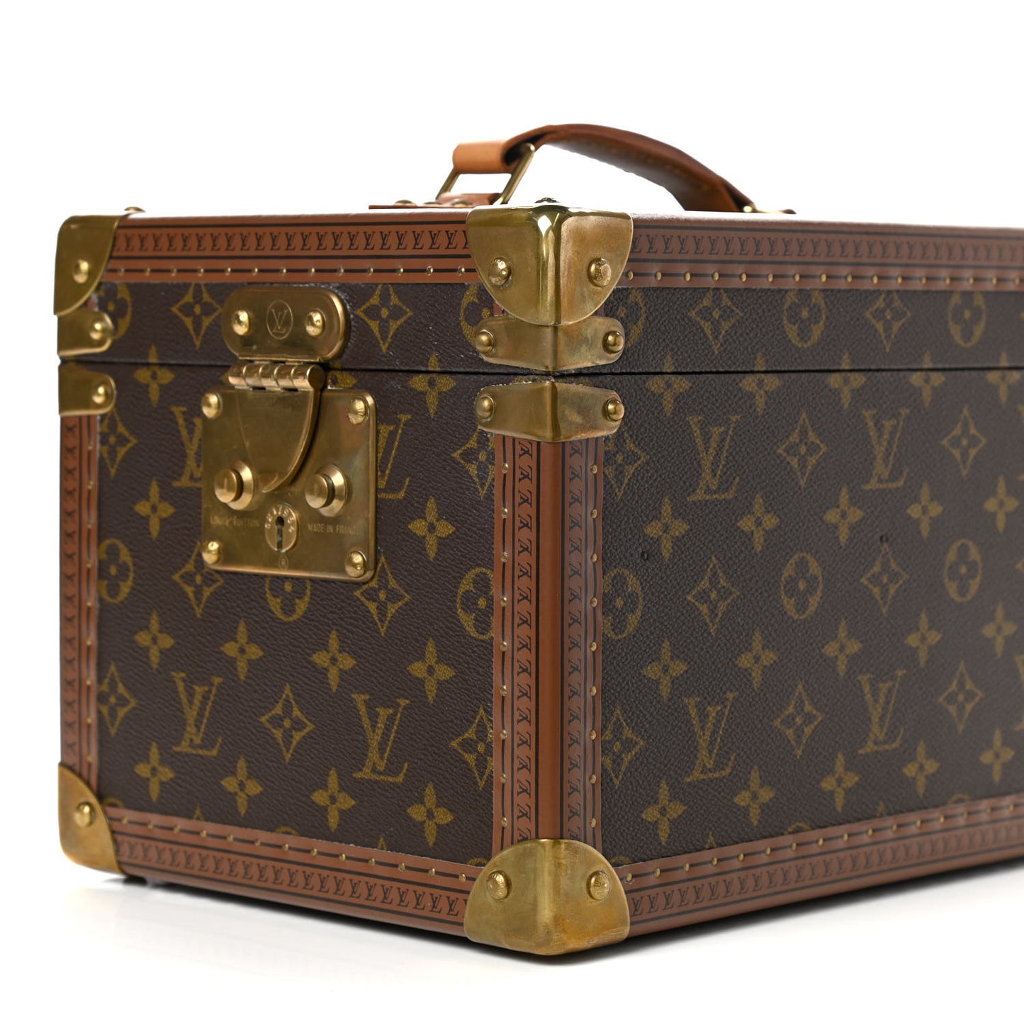 Monogram Boite Flacons Beauty Train Trunk Case