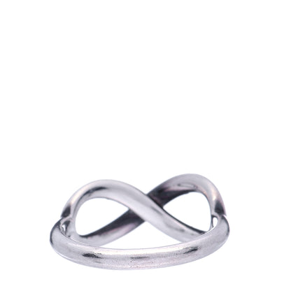 Tiffany Sterling Silver Infinity Ring 48 4.5 4 of 8
