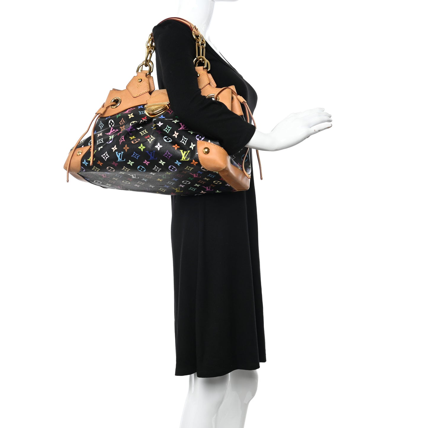 Monogram Multicolor Ursula Black