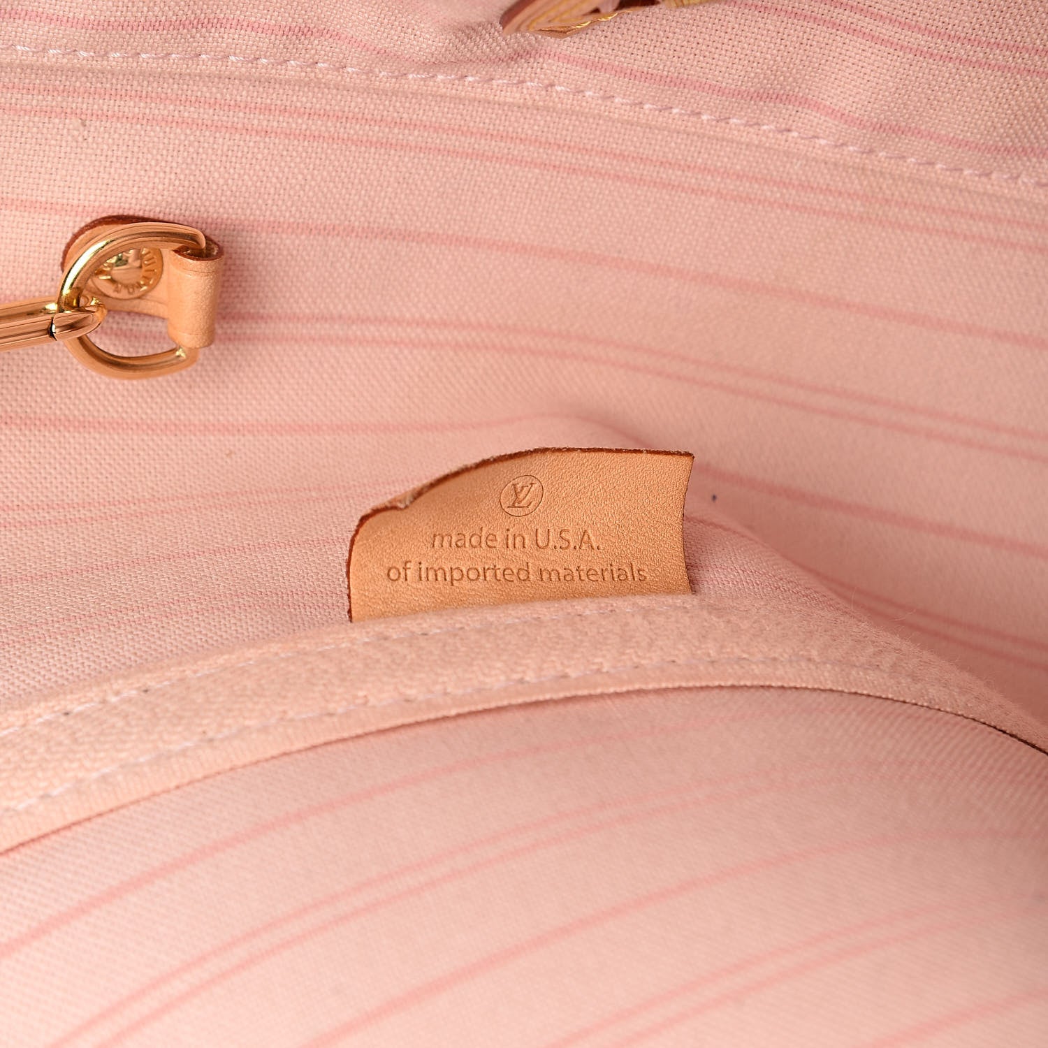Louis Vuitton Damier Azur Neo Neverfull MM Rose Ballerine 8 of 16