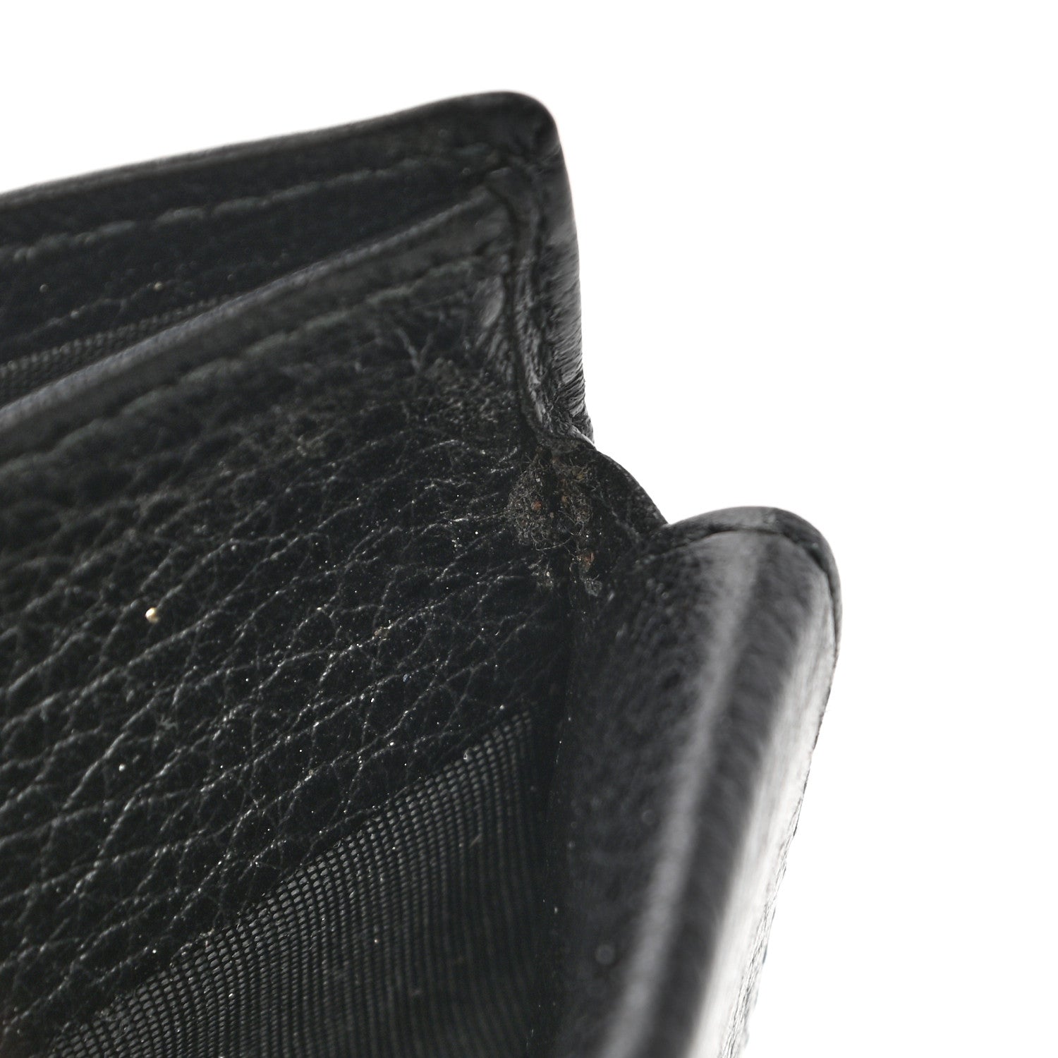 Gucci Nylon Monogram Bi-Fold Wallet Black 9 of 10