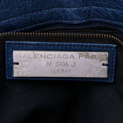 Balenciaga Agneau Classic Hardware City Bleu Mineral 6 of 14