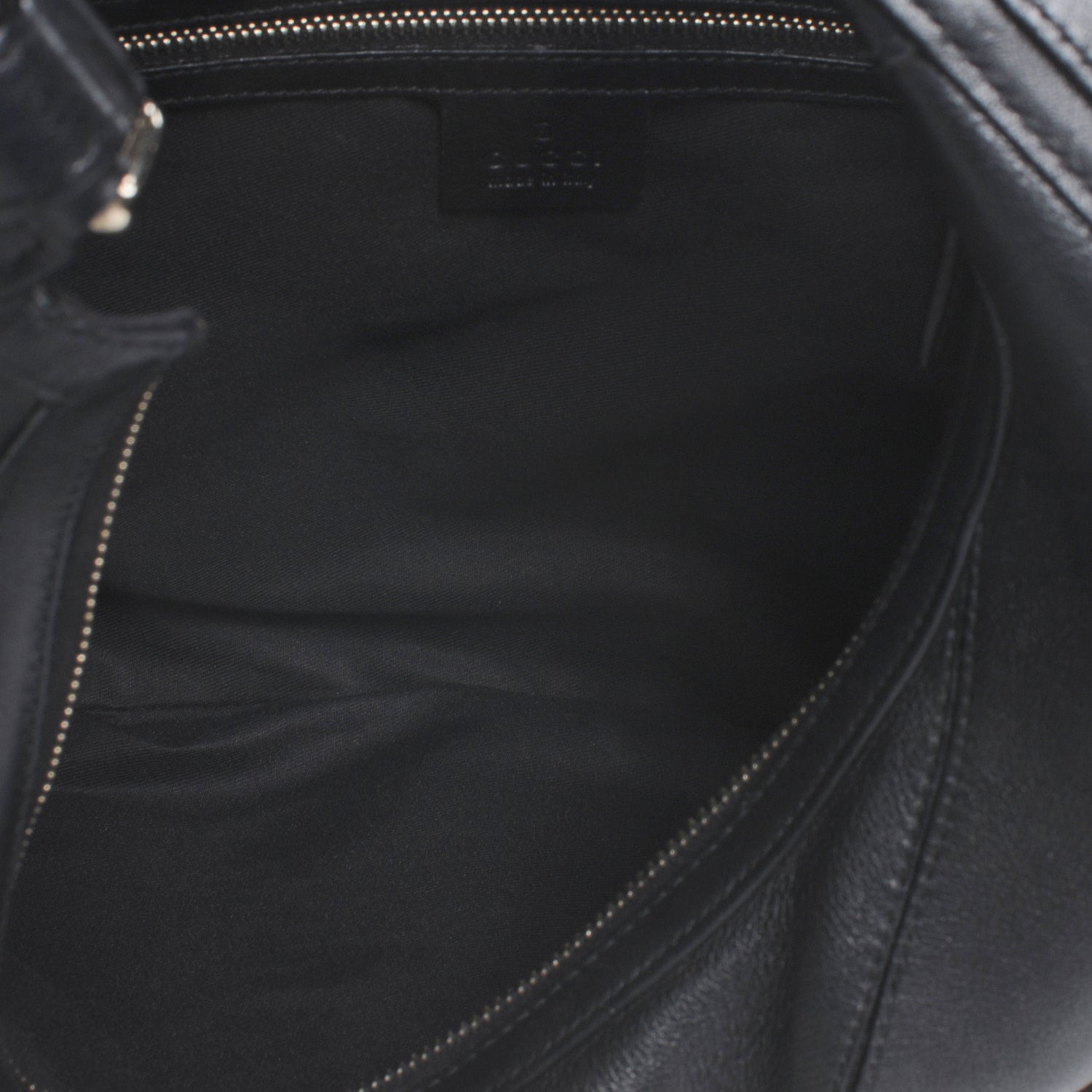 Gucci Leather Large Horsebit Chain Hobo Black 5 of 7