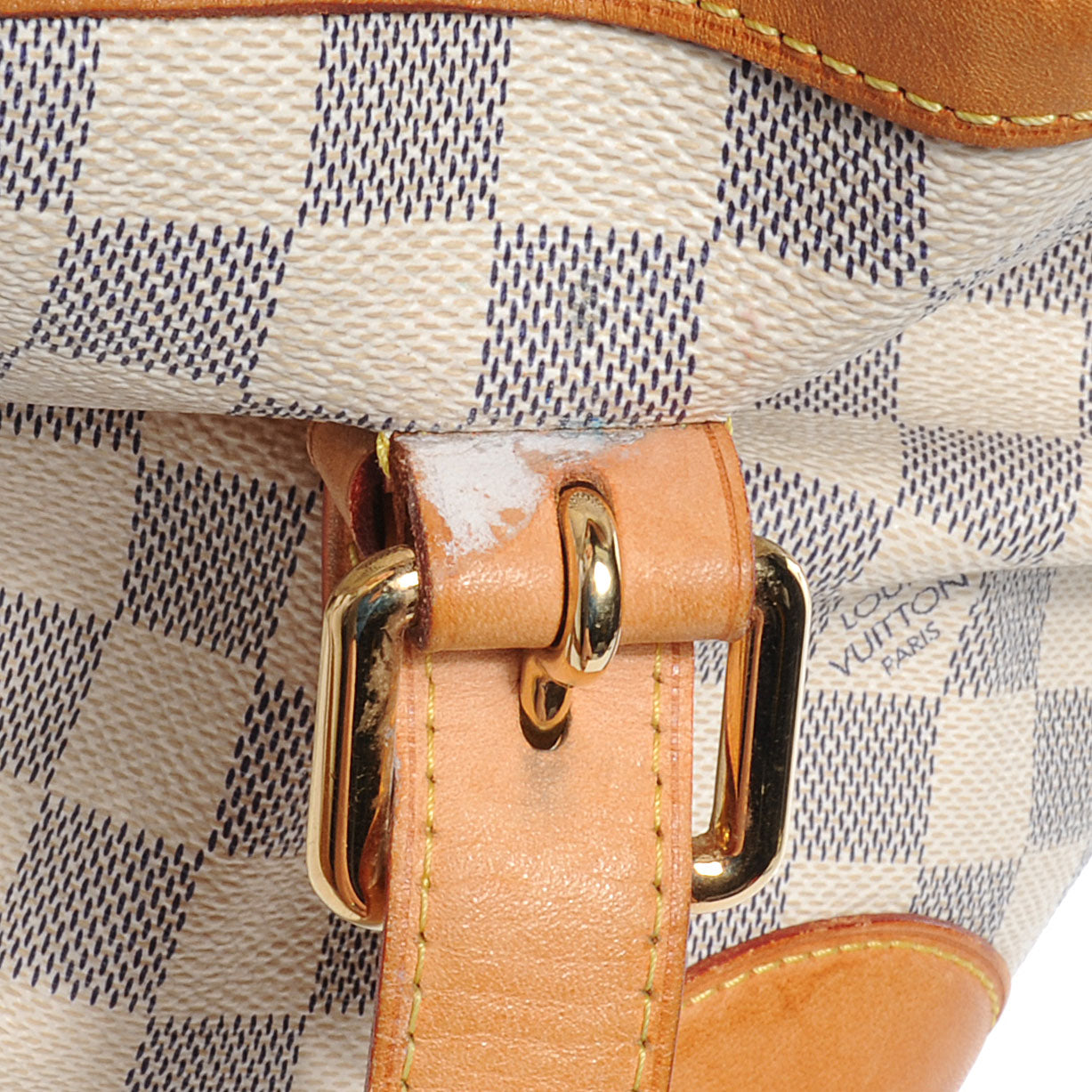 Louis Vuitton Damier Azur Hampstead MM 9 of 9