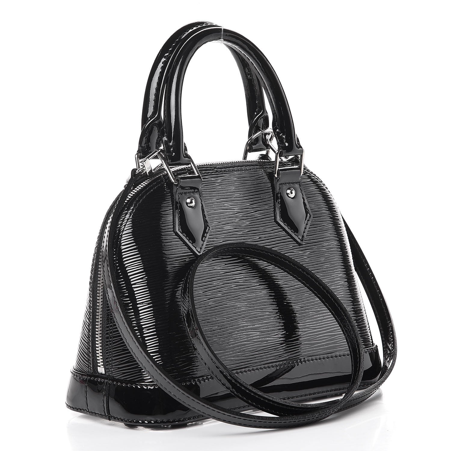 Louis Vuitton Epi Electric Alma BB Black 4 of 9