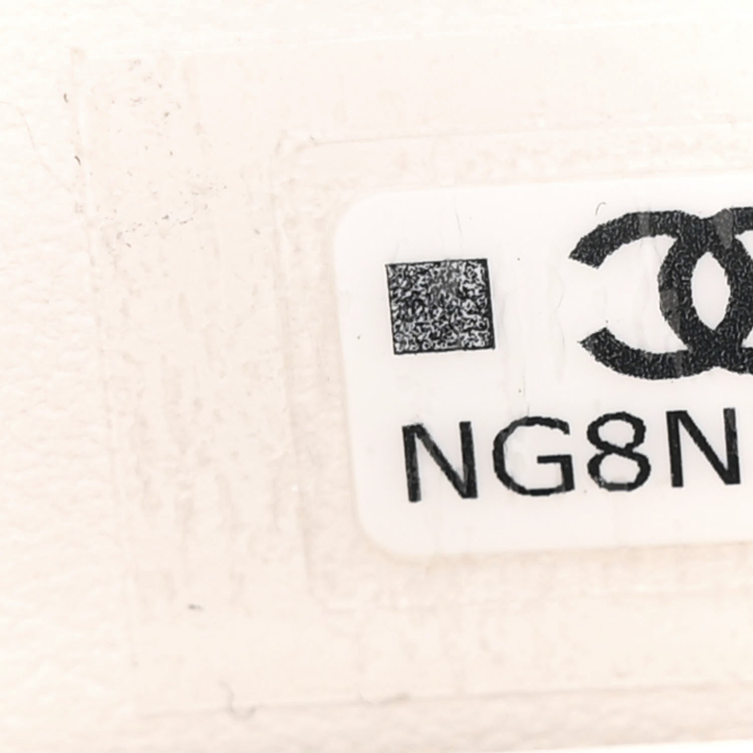 Chanel Caviar Quilted Nano Coco Handle Clutch With Chain White 8 of 10