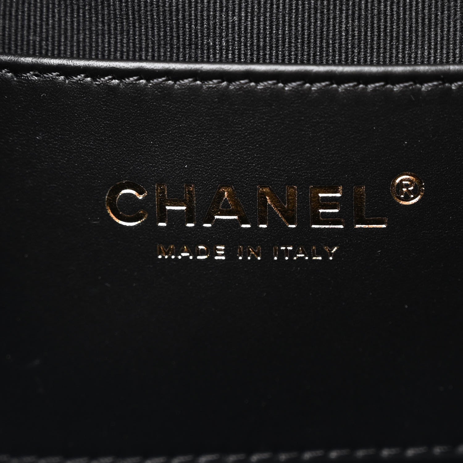 Chanel Lambskin Quilted Logo Mini Backpack Black 6 of 10
