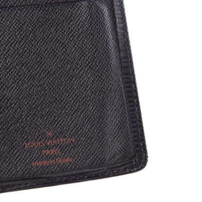 Louis Vuitton Epi Porte Valeurs Checkbook Wallet Black 11 of 14