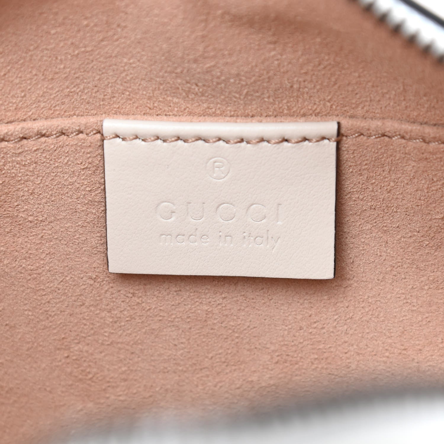 Gucci Calfskin Matelasse Small GG Marmont Chain Shoulder Bag White 6 of 10