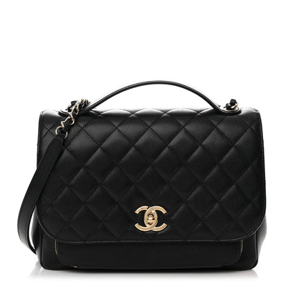 Chanel Caviar Quilted Large Business Affinity Flap Black 1 of 11