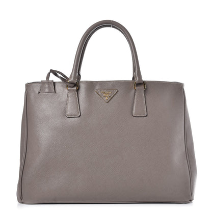 Prada Saffiano Lux Large Tote Argilla 1 of 8