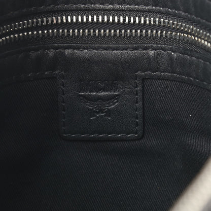 MCM Visetos Crossbody Pouch Black 6 of 13