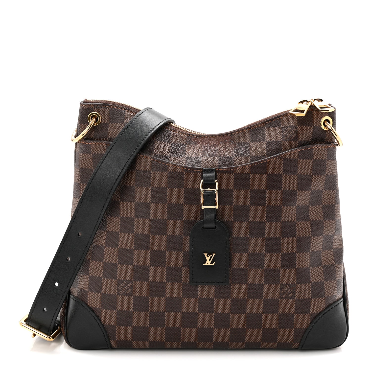 Louis Vuitton Damier Ebene Odeon MM Black 1 of 10