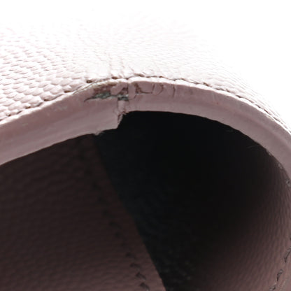 Saint Laurent Grain De Poudre Classic Kate Monogram Clutch Pale Pink 11 of 11