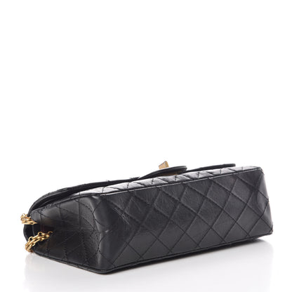 Chanel Aged Calfskin Quilted 2.55 Reissue 225 Flap Black 4 of 10