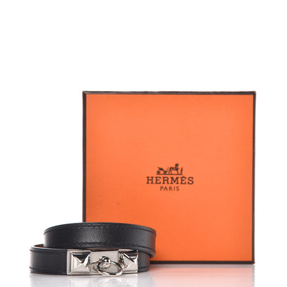 Hermes Chamonix Rivale Double Tour Bracelet S Black 6 of 6