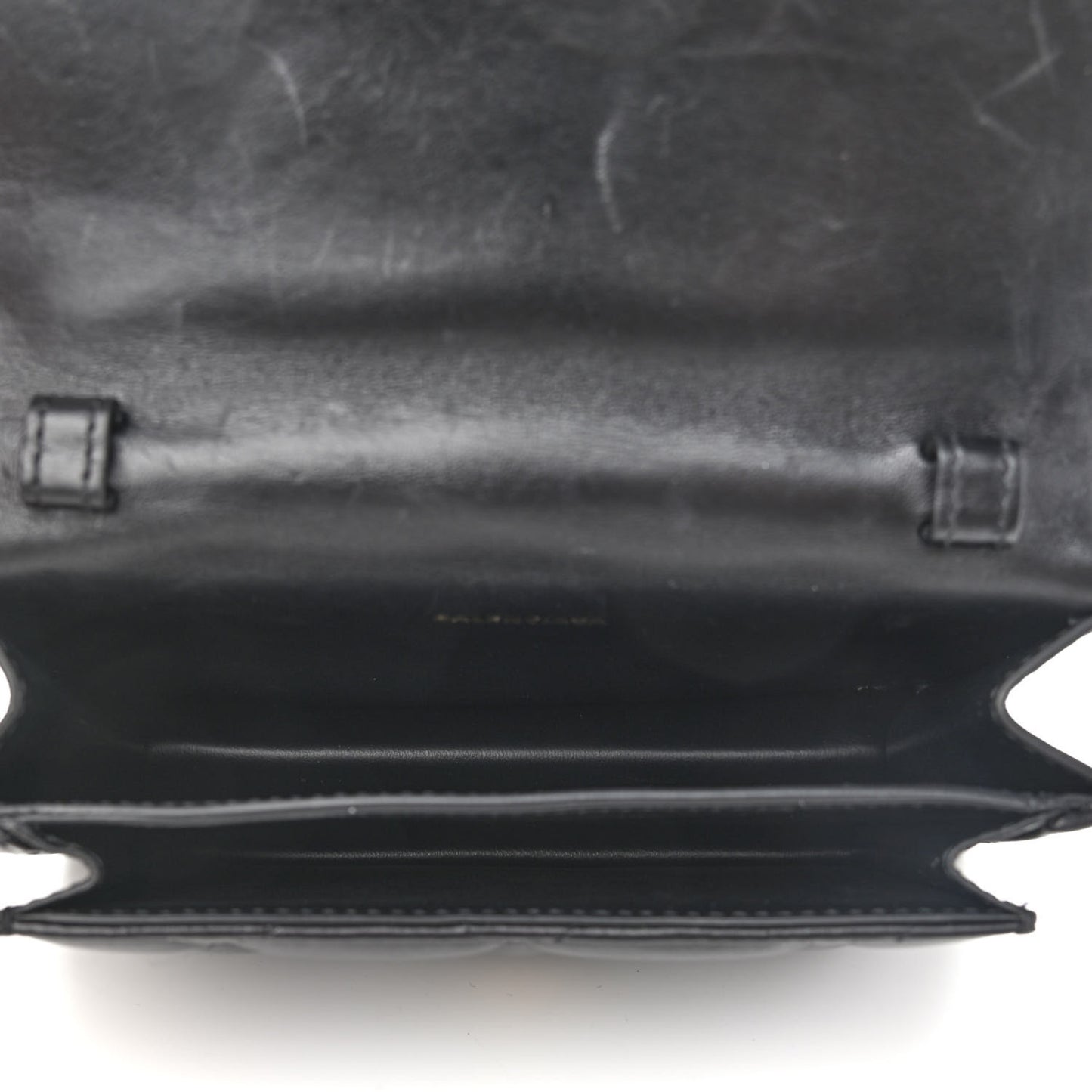 Nappa Calfskin Quilted XS Sharp Belt Bag Black