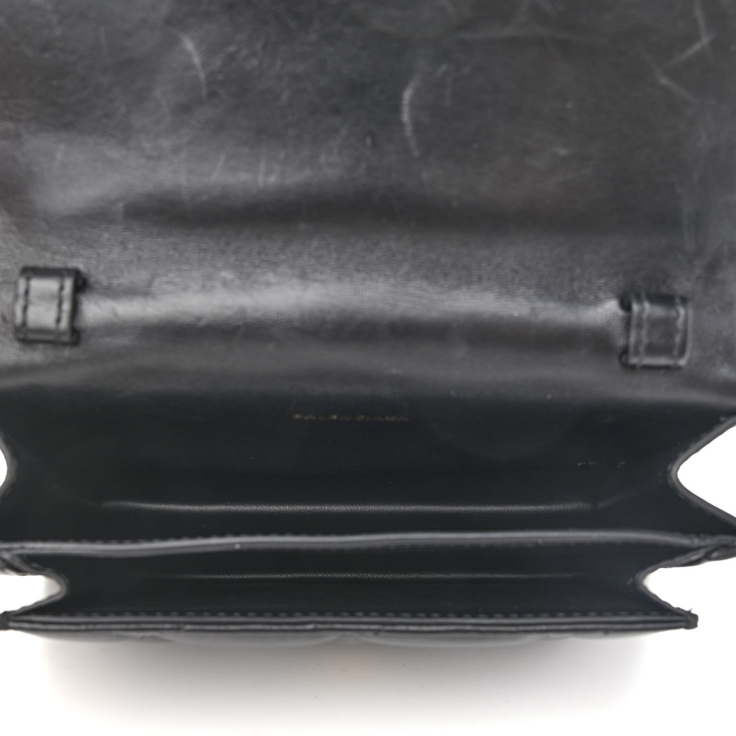 Balenciaga Nappa Calfskin Quilted XS Sharp Belt Bag Black 5 of 9