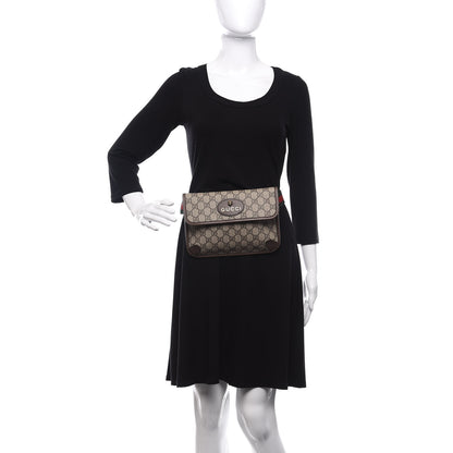 Gucci GG Supreme Monogram Neo Vintage Web Belt Bag Brown 2 of 10