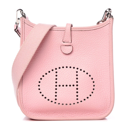 Hermes Taurillon Clemence Evelyne TPM Rose Sakura 1 of 9