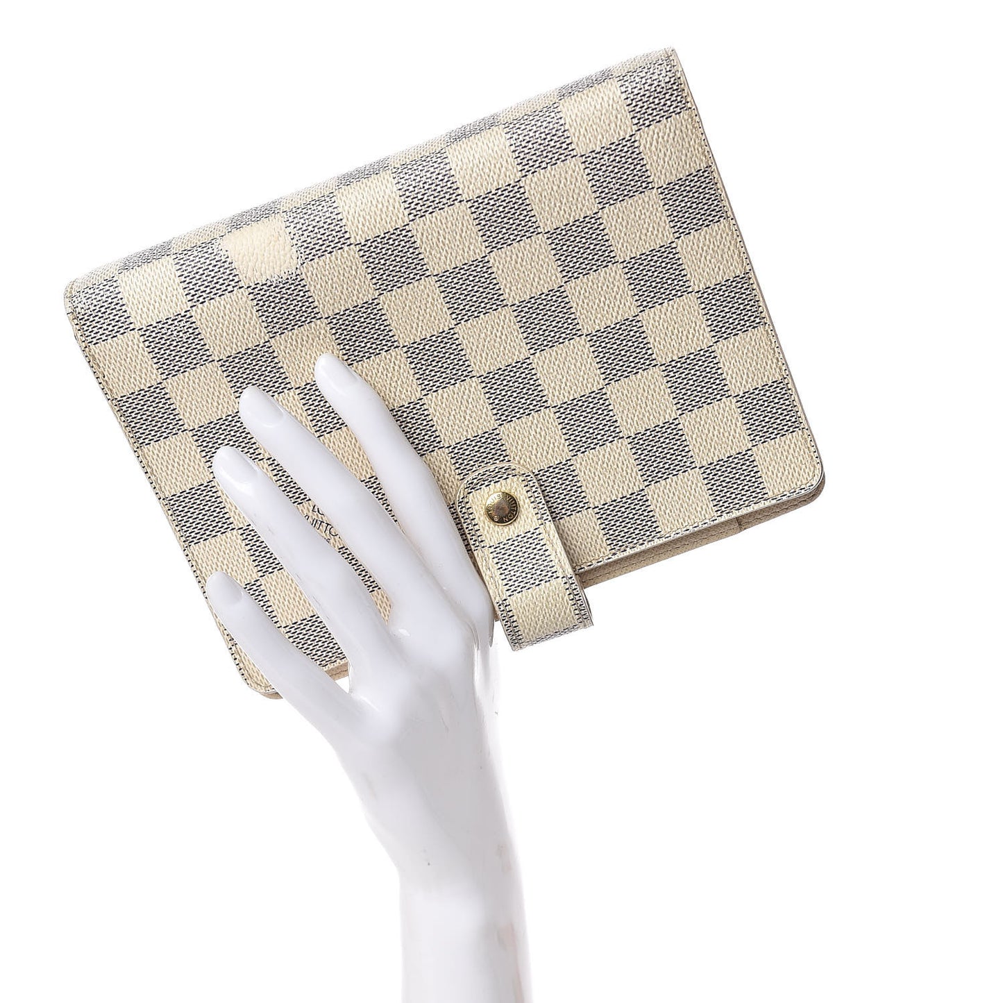 Damier Azur Medium Ring Agenda Cover