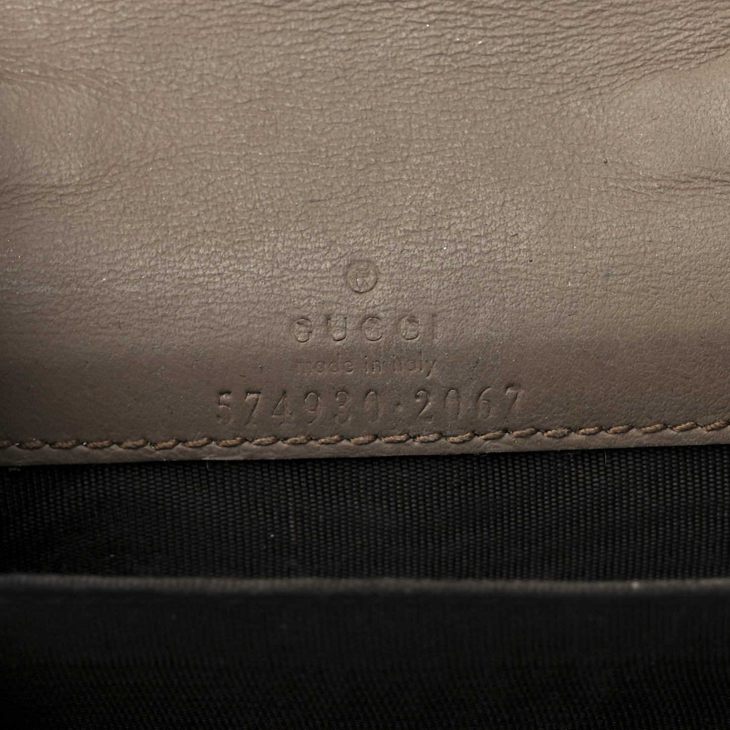 GG Supreme Monogram Dionysus Coin Purse Taupe