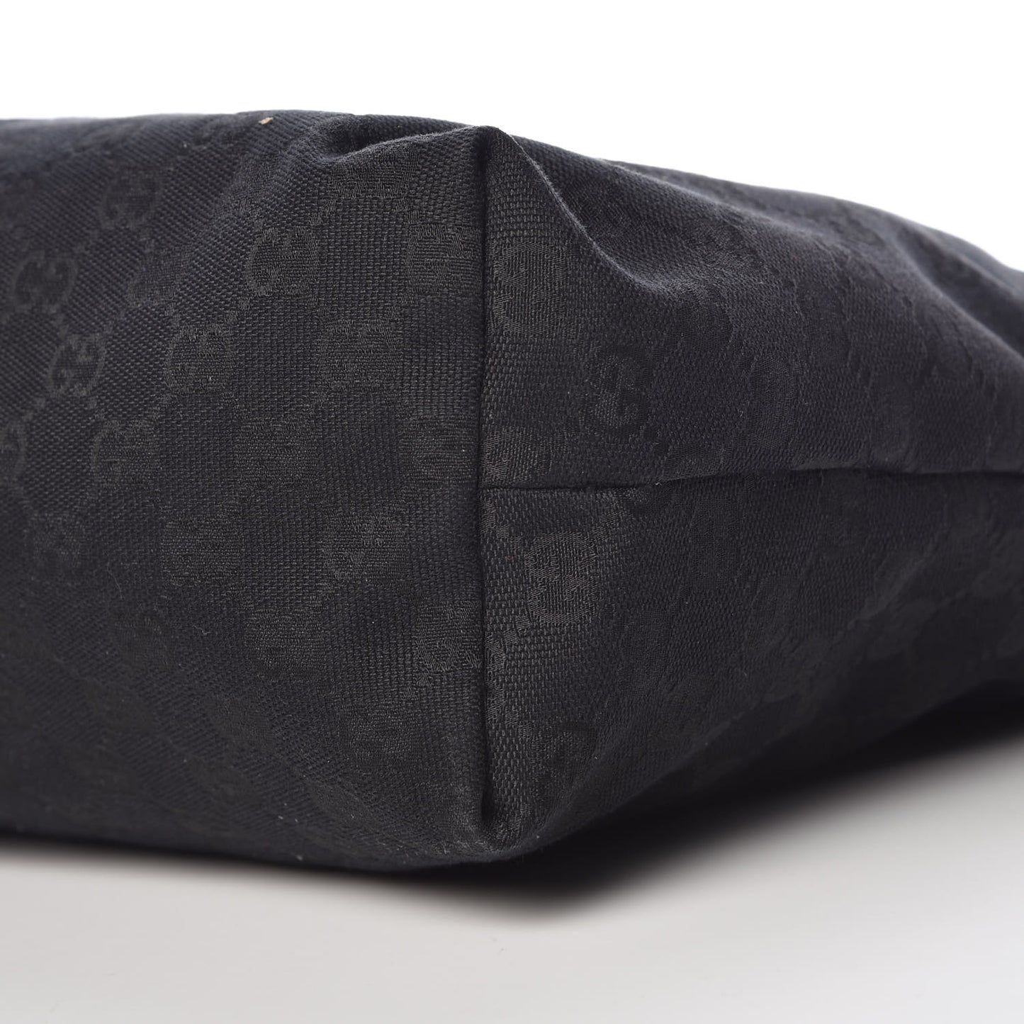 Monogram Web Medium Flat Messenger Bag Black