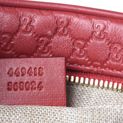 Gucci Microguccissima Mini Bree Messenger Bag Red 6 of 10