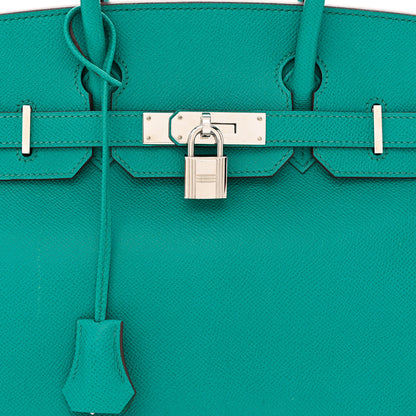 Hermes Epsom Birkin 30 Bleu Paon 8 of 11