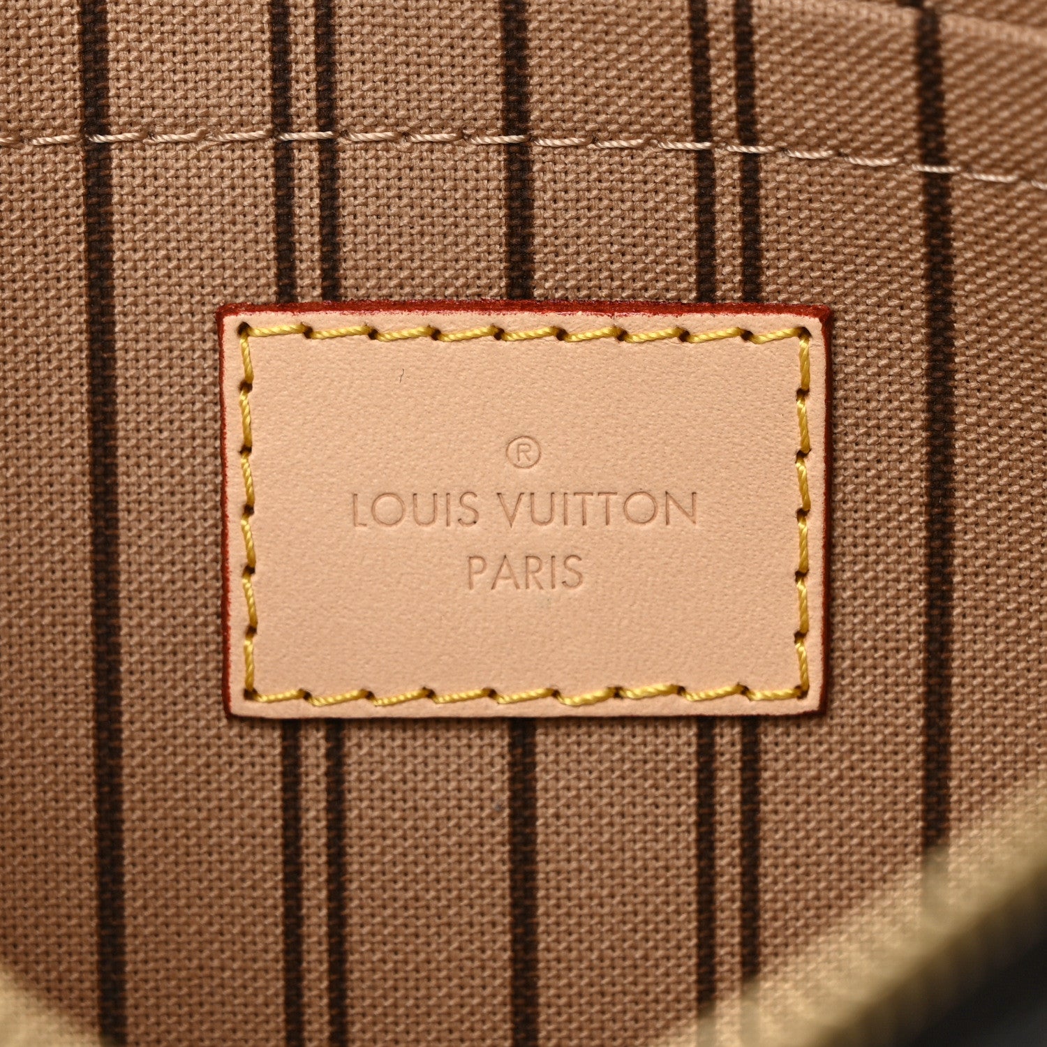 Louis Vuitton Monogram Neverfull MM GM Pochette 6 of 8