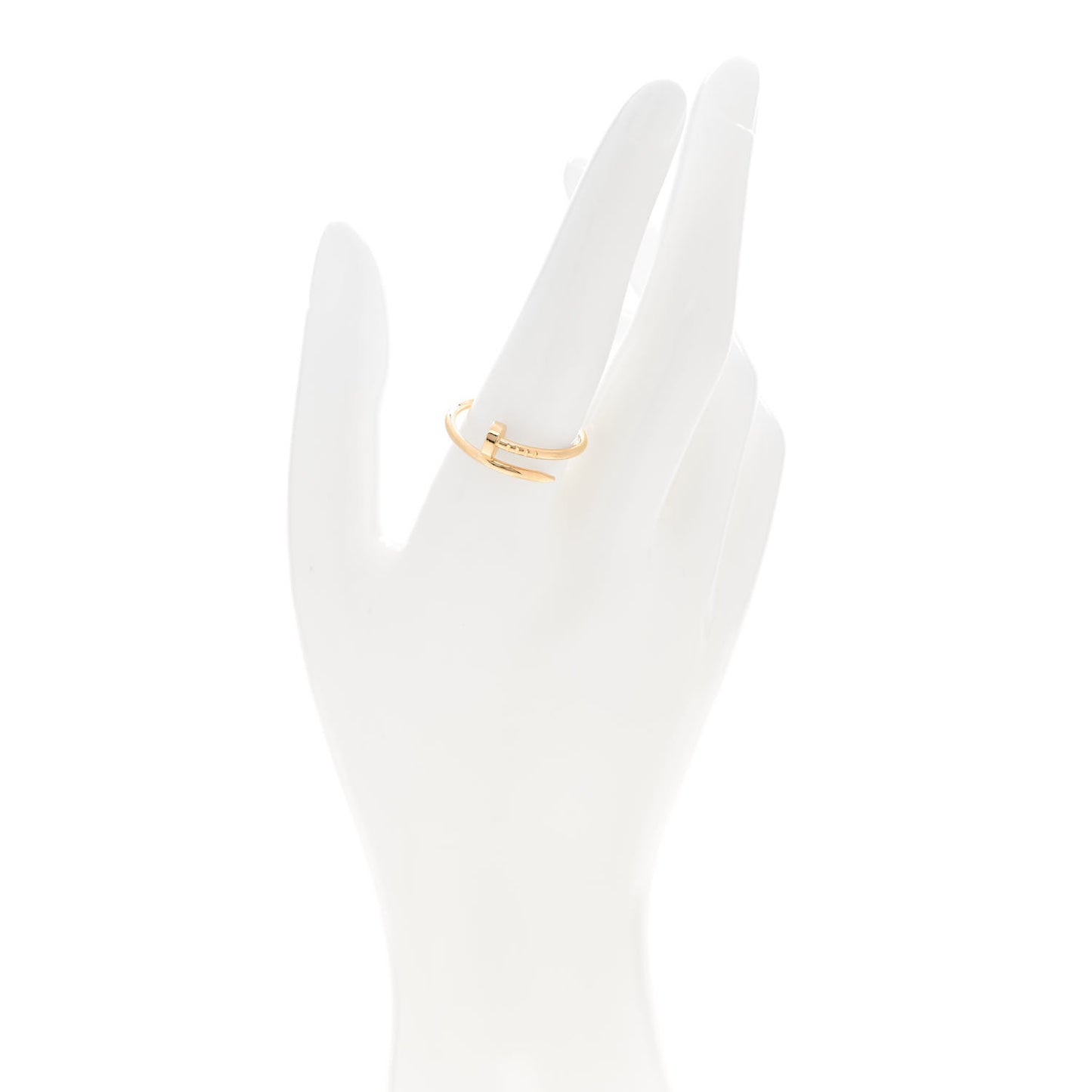 18K Yellow Gold Small Juste Un Clou Ring 60 9