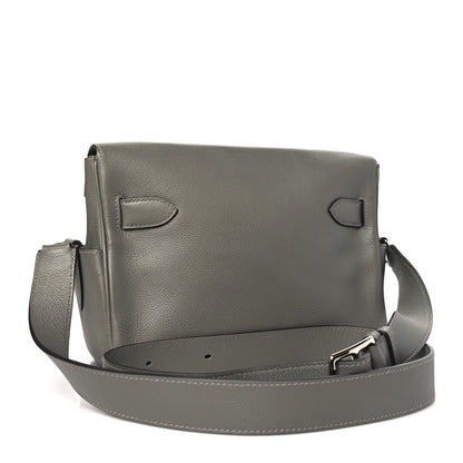 Hermes Evercolor Kelly Messenger PM Gris Meyer 3 of 9