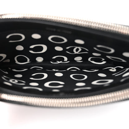 Chanel Caviar Quilted Logo Small Clutch With Chain Black 5 of 13