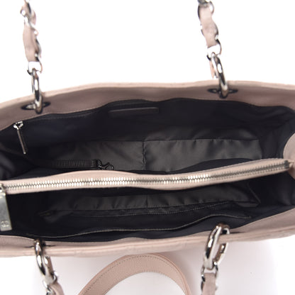 Chanel Caviar Quilted Grand Shopping Tote GST Light Pink 5 of 11