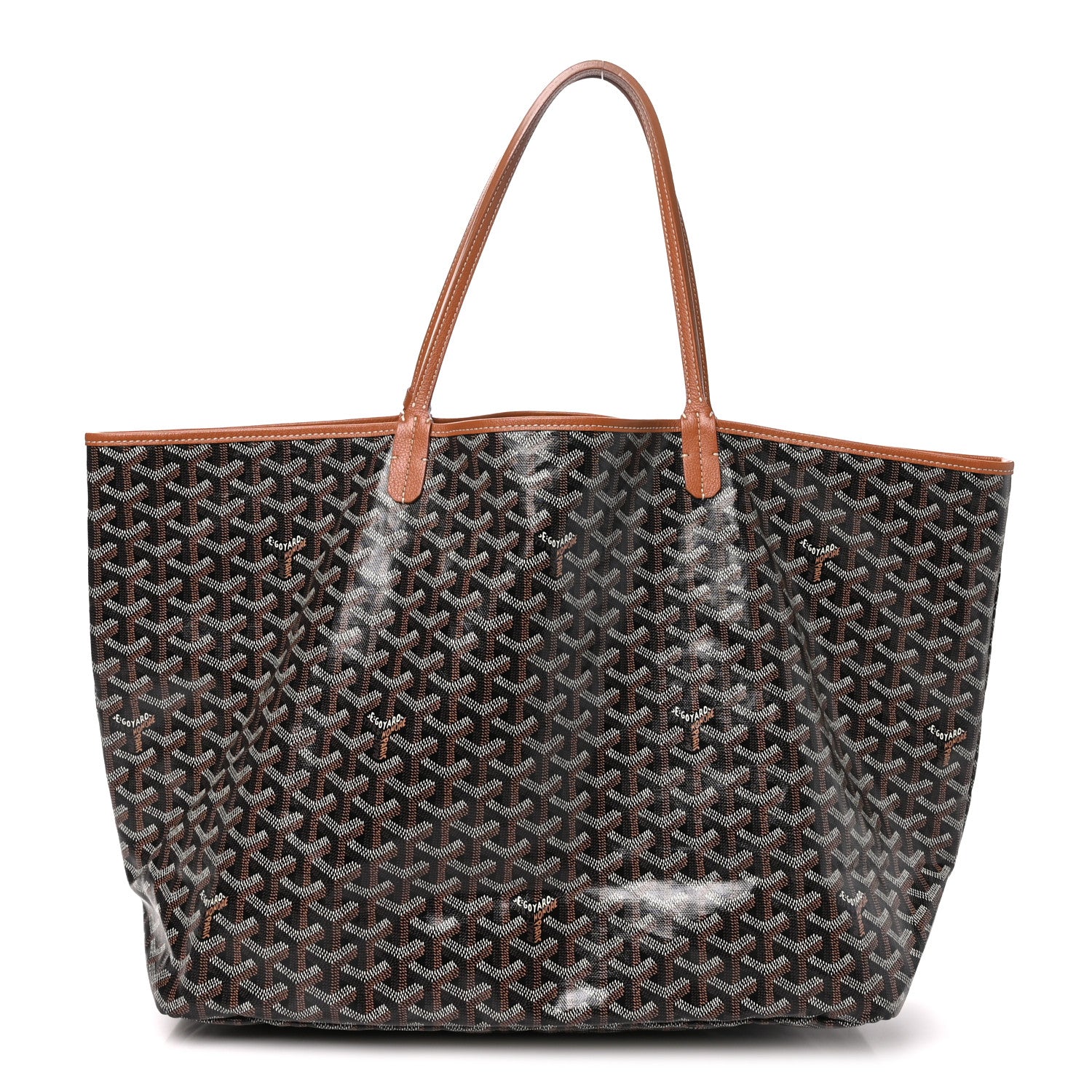 Goyard Goyardine Saint Louis GM Black Gold 1 of 11