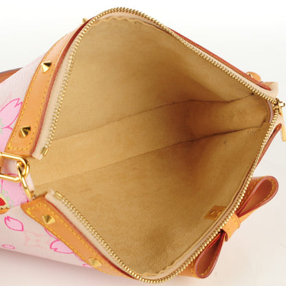 Louis Vuitton Monogram Cherry Blossom Pochette Accessories Pink 5 of 7