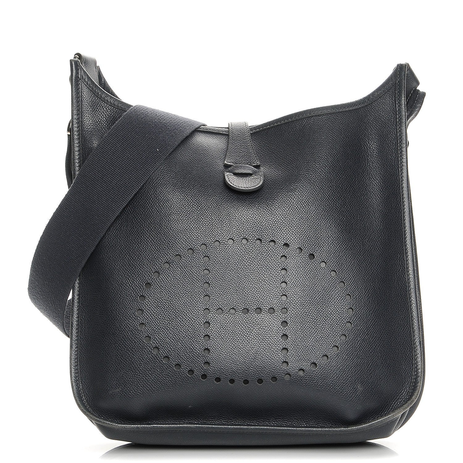 Hermes Epsom Evelyne II PM Indigo 1 of 9