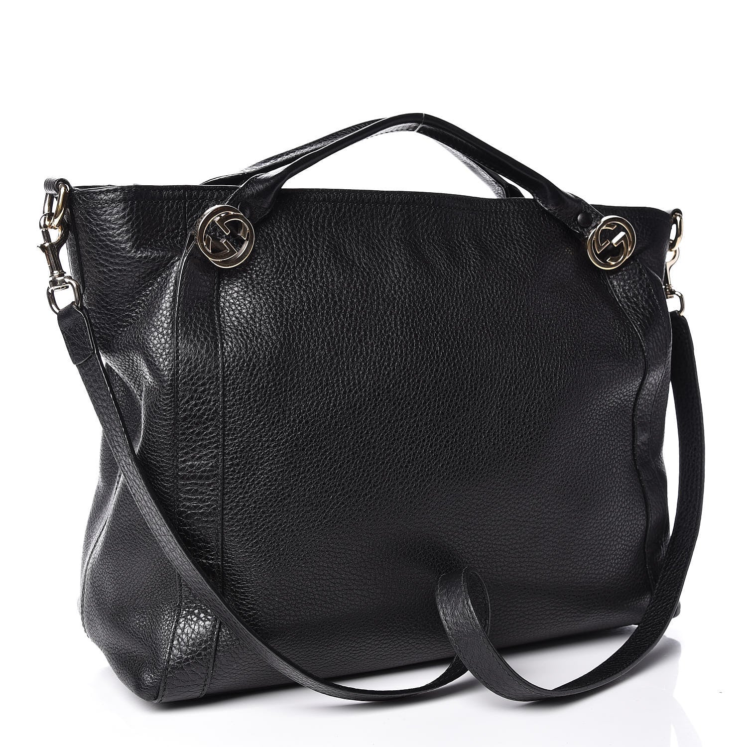 Gucci Cellarius Calfskin Medium Miss GG Top Handle Bag Black 3 of 13