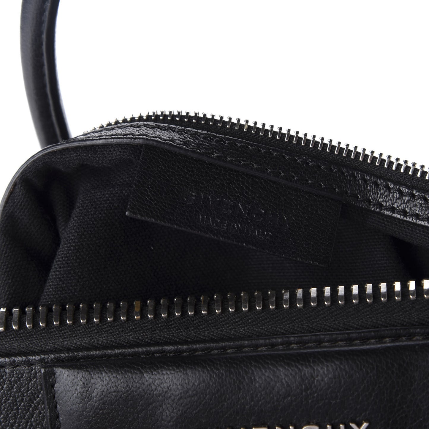 Sugar Goatskin Small Antigona Black