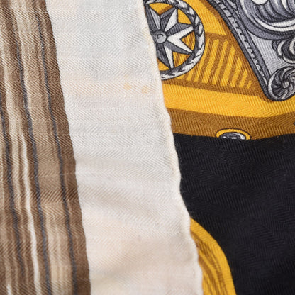 Hermes Cashmere Silk Etriers Shawl 140 10 of 11