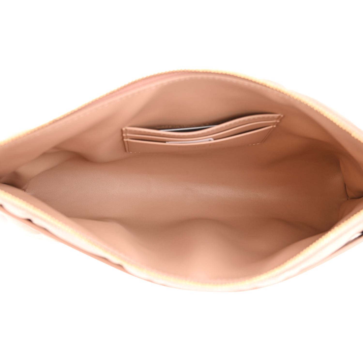 Christian Dior Lambskin Macrocannage Large Caro D-Every Pouch Rose Des Vents 5 of 11