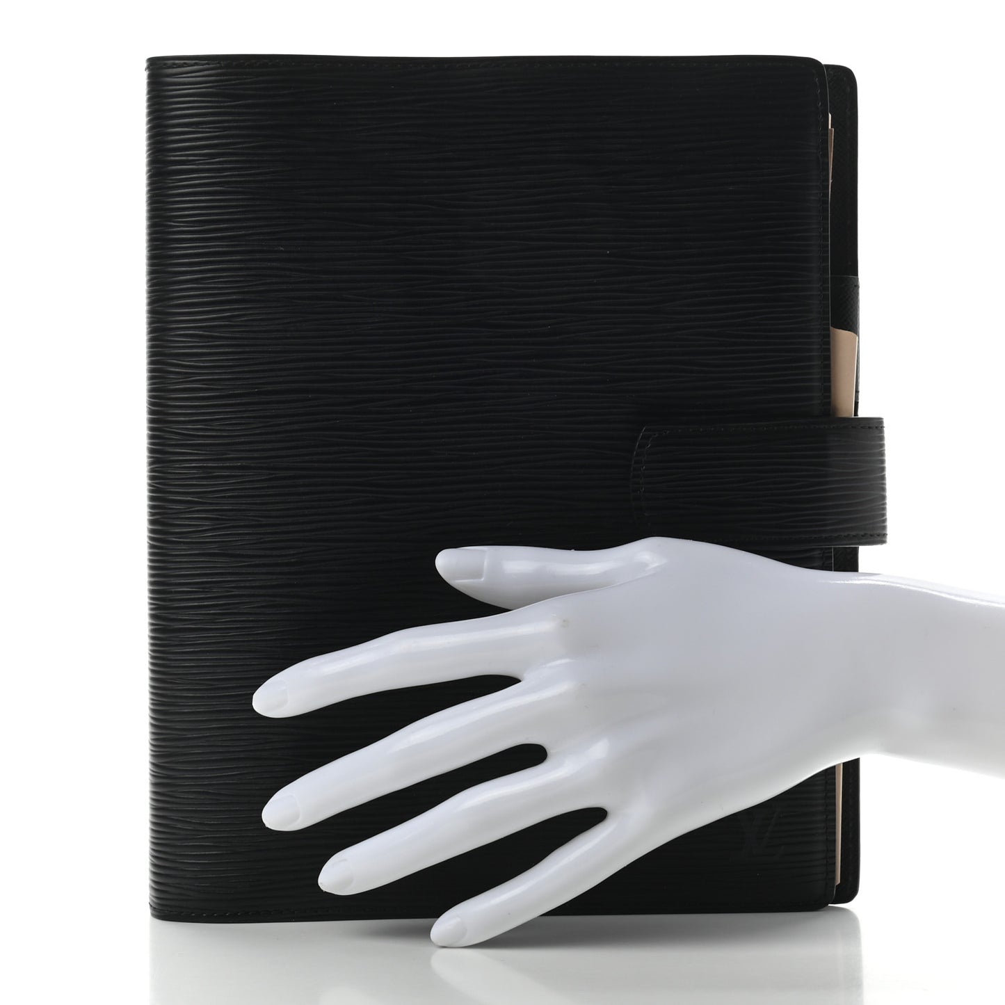 Epi Large Ring Agenda Cover Black